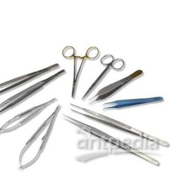 手术刀，手术剪，手术镊：动物手术器械