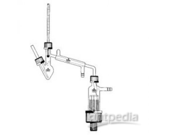 SPARE PARTS FOR MICRO-DISTILLING APPARATUS FOR 5 ML,  -RECEIVER ADAPTER WITH 1 GL 14 AND 1 GL 32