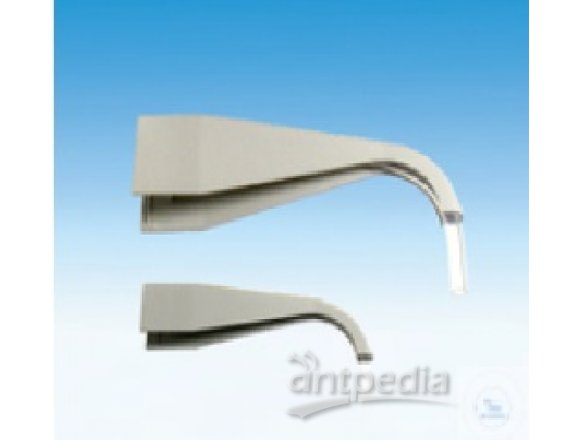 TITREX-DISCHARGE TUBE, MADE OF PTFE,  TUBE HOLDER, NATURAL COLOR