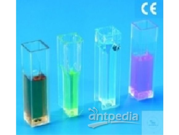 DISPOSABLE CUVETS, PS, STANDARD, TALL FORM,   OPTICALLY CLEAR, CAPACITY 4,5 ML, PACK = 100 PCS