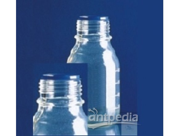 LABORATORY BOTTLES, 1000 ML, WITH ISO-THREAD, GL 45,   GRADUATED, DURAN, WITHOUT CAP AND POURING RIN