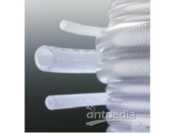PVC-TUBING,TRANSPARENT,  FLEXIBLE,WITH ARMATION,  I.D.5 MM, WALL THICKNESS 3 MM