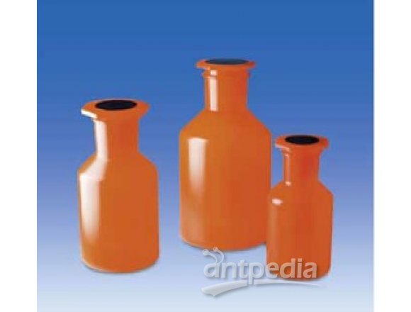 Reagent bottle opaque, wide-mouth, PP,with NS-stopper NS 60/46, 1000 ml