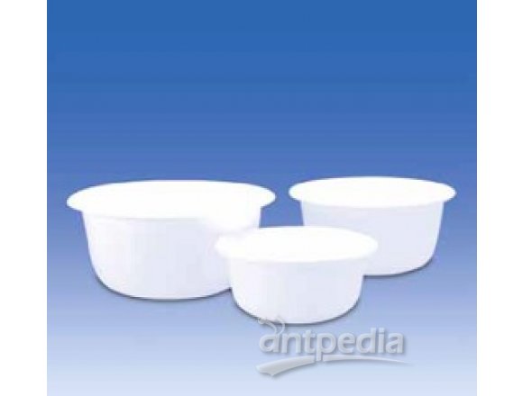 Bowl, PP, white, round, diameter 280 mm, 4 l