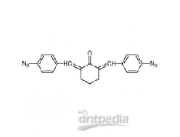 2,6-双(4-叠氮苯亚甲基)环己酮 (约30%水润湿品) (单位重量以干重计) [用于感光材料的研究]