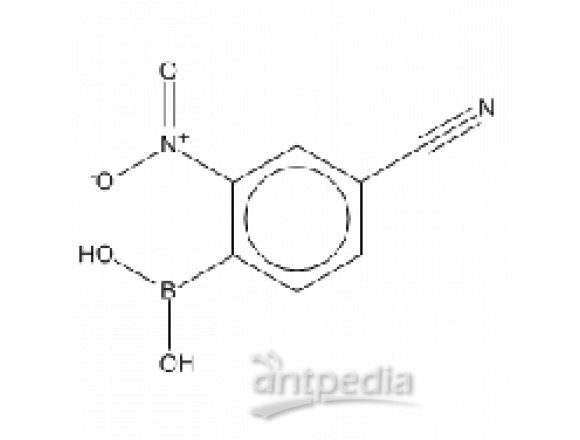 4-氰基-2-硝基苯硼酸