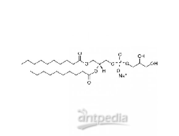 1,2-didecanoyl-sn-glycero-3-phospho-(1'-rac-glycerol) (sodium salt)