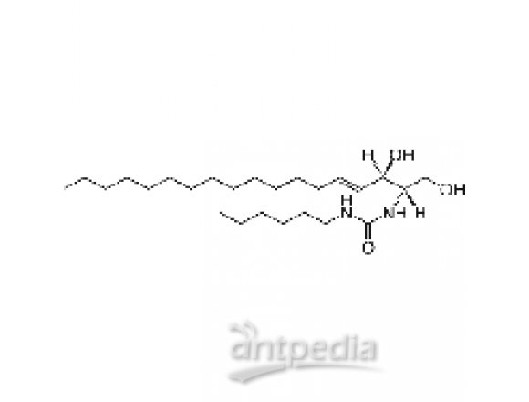 D-erythro-N-[2-(1,3-dihydroxy-4E-octadecene)]-N'-hexane-urea-sphingosine