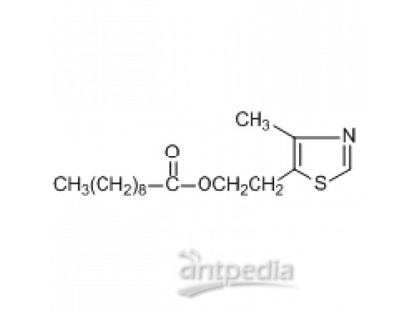 癸酸2-(4-甲基-5-噻唑基)乙酯