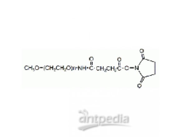 甲氧基 PEG 氨基丁二酸 N-羟基琥珀酰亚胺