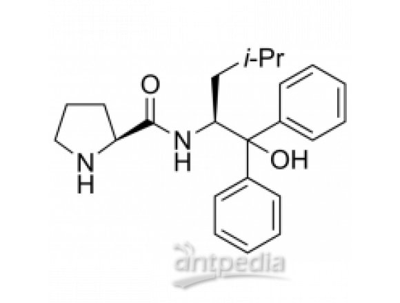 (2S)-N-[(1S)-1-(羟基二苯甲基)-3-甲基丁基]-2-吡咯烷甲酰胺
