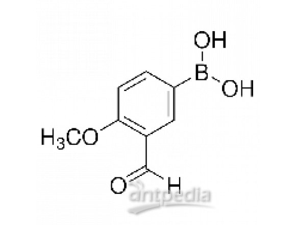 3-甲酰基-4-甲氧基苯硼酸(含有不等量的酸酐)