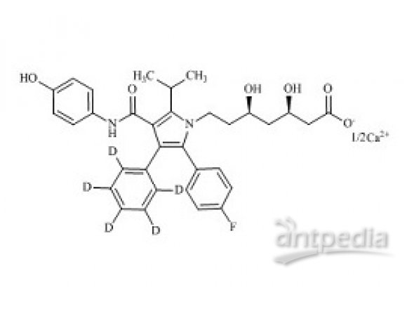 PUNYW5846584 para-Hydroxy Atorvastatin-d5 Calcium Salt