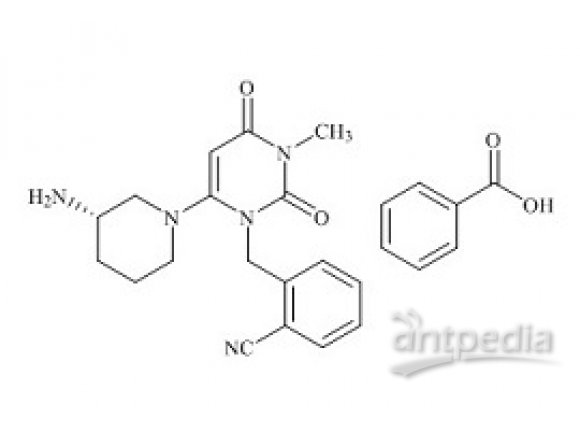 PUNYW3340258 Alogliptin Impurity 13 (S-Alogliptin Benzoate Salt)