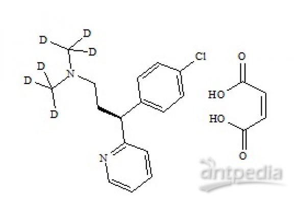 PUNYW17856266 (S)-Chlorpheniramine-d6 Maleate Salt