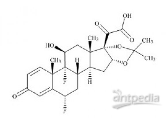 PUNYW20557293 Fluocinolone Acetonide EP Impurity A (Fluocinolone Acetonide-21-Carboxylic Acid)
