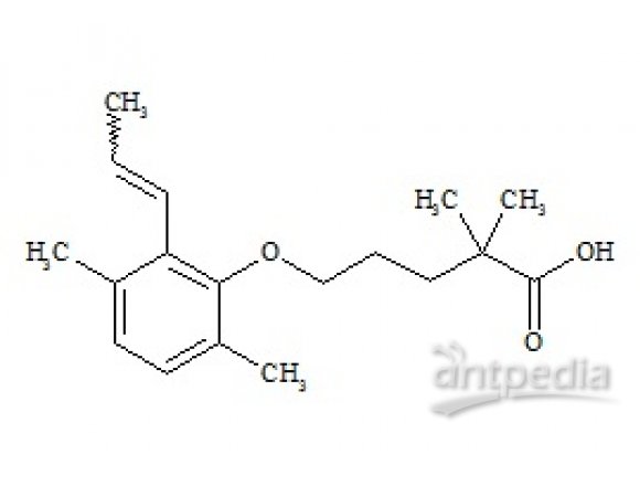 PUNYW22968557 Gemfibrozil Related Compound D (6-Propenyl Gemfibrozil) (Mixture of Z and E Isomers)