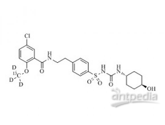 PUNYW19297196 rac-trans-3-Hydroxy-Glyburide-13C-d3