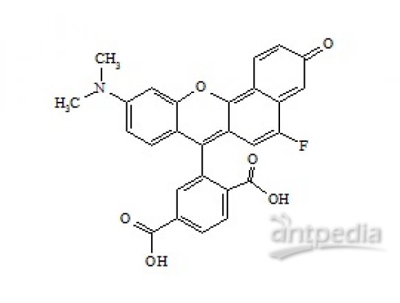 PUNYW27494266 Intracellular pH Indicator 2 (2-(10-Dimethylamino-5-fluoro-3-oxo-3H-benzo(c)xanthen-7-yl)-Terephthalic Acid)