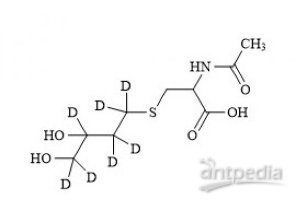 PUNYW23979287 DHBMA (1,2-Dihydroxy-4-(N-acetylcysteinyl)-butane)-d7