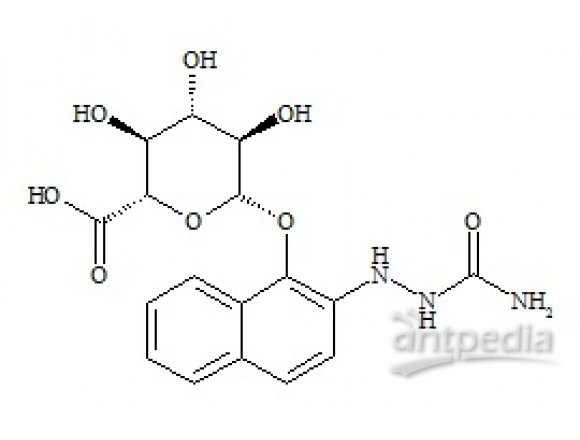 PUNYW26360436 Naftazone beta-D Glucoronide