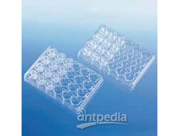 BrandTech 782800 BRANDplates® cellGrade™ plus, Insert Strips with Smooth Wall, Polycarbonate Membrane, 0.4 µm, 13 mm; 12/PK