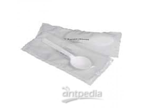 Burkle 5379-0012 Disposable sampling spoon, PE, FDA compliant, white; 10 mL