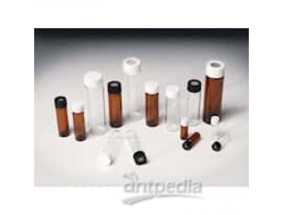 Thermo Scientific B7990-6 Glass Vials PTFE/SILiCone SEPTA Clear 40 ml 100/pk