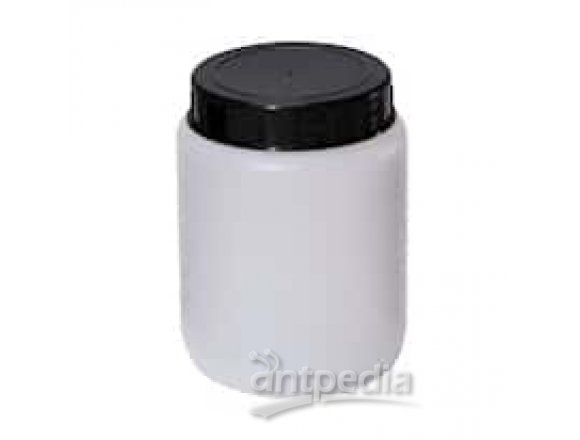 Cole-Parmer Cylindrical Jar, HDPE; 500 mL; 10/pk