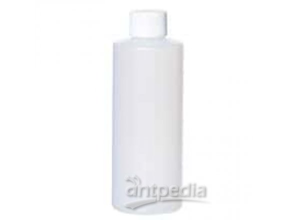 Cole-Parmer BPC1168 Pre-Cleaned Wide-Mouth Round Bottle, HDPE, Level 1, 1 L; 72/Cs