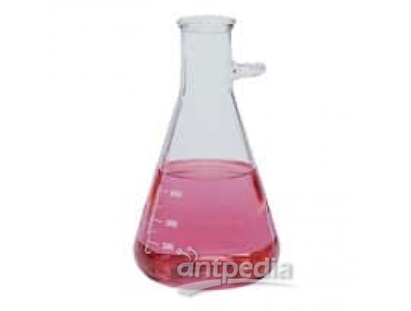 DWK Life Sciences (Kimble) Kimax Filtering Glass Flask, 50 mL, 5/16" barb, 18/cs