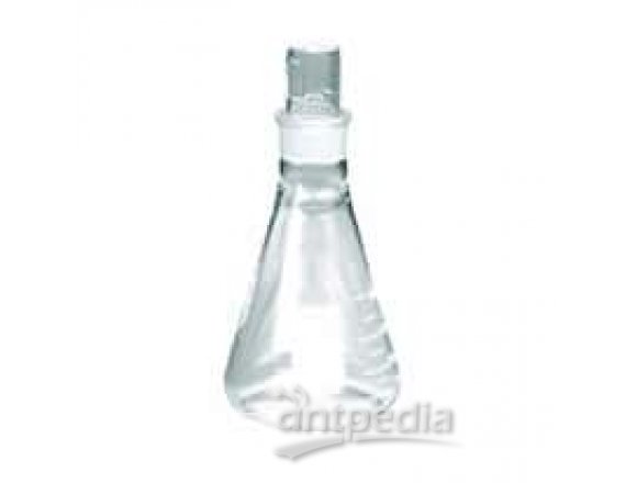Pyrex 5020-500 5020 Stoppered Erlenmeyer Glass Flask, 500 mL, 1/pk