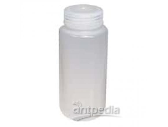 Thermo Scientific Nalgene 2187-0004 Wide-Mouth Economy Bottle, PPCO, 125 mL, 12/pk