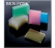 巴罗克Biologix96孔粉色PCR板 半裙边设计结构稳定60-0156