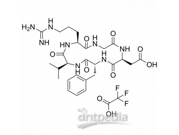 Cyclo(Arg-Gly-Asp-D-Phe-Val) TFA | MedChemExpress (MCE)