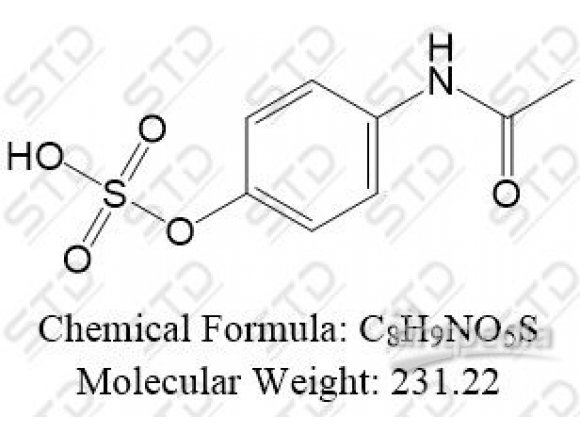 对乙酰氨基酚杂质19单体 10066-90-7 C8H9NO5S