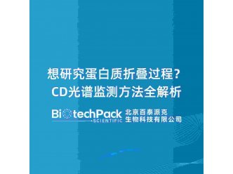 想研究蛋白质折叠过程？CD光谱监测方法全解析